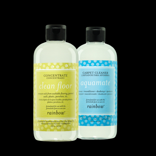 Rainbow Clean Floor and AquaMate Concentrate Combo Bundle (16oz/each)